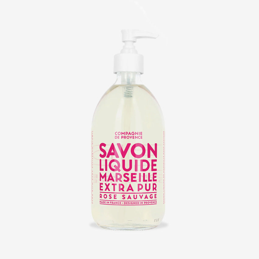 Compagnie de Provence | Savon liquide de Marseille à la Rose Sauvage