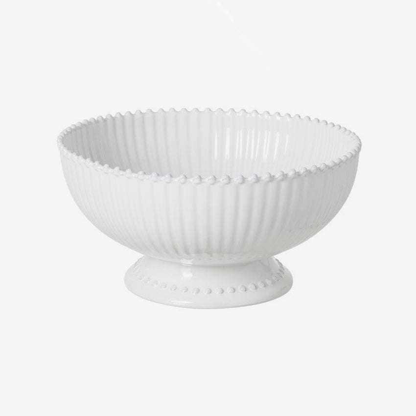 Costa Nova | Pearl White Centerpiece Bowl