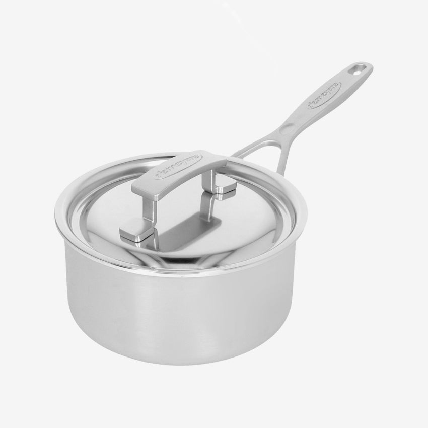 Demeyere | Industry 5 Round Sauce Pan with Lid Stainless Steel