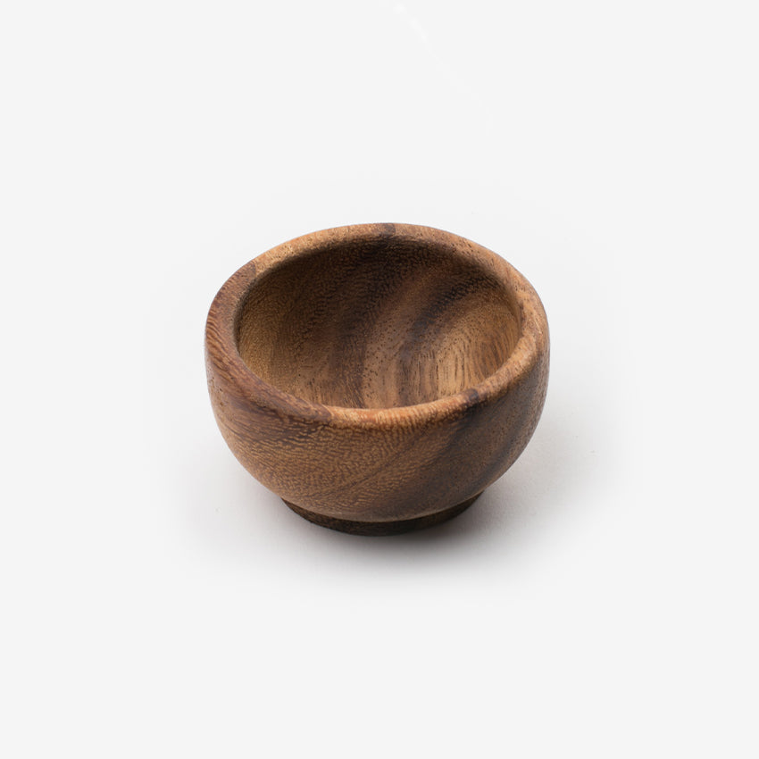 Fox Run | Acacia Wood Condiment Cup