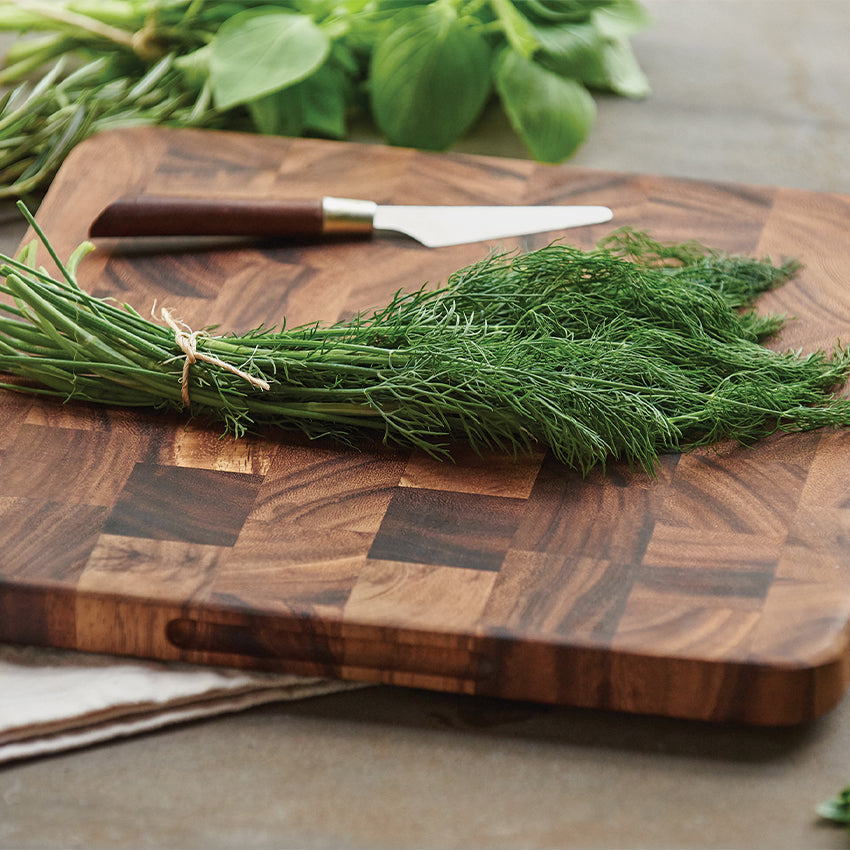 Fox Run | Oslo Acacia Wood Square Cutting Board