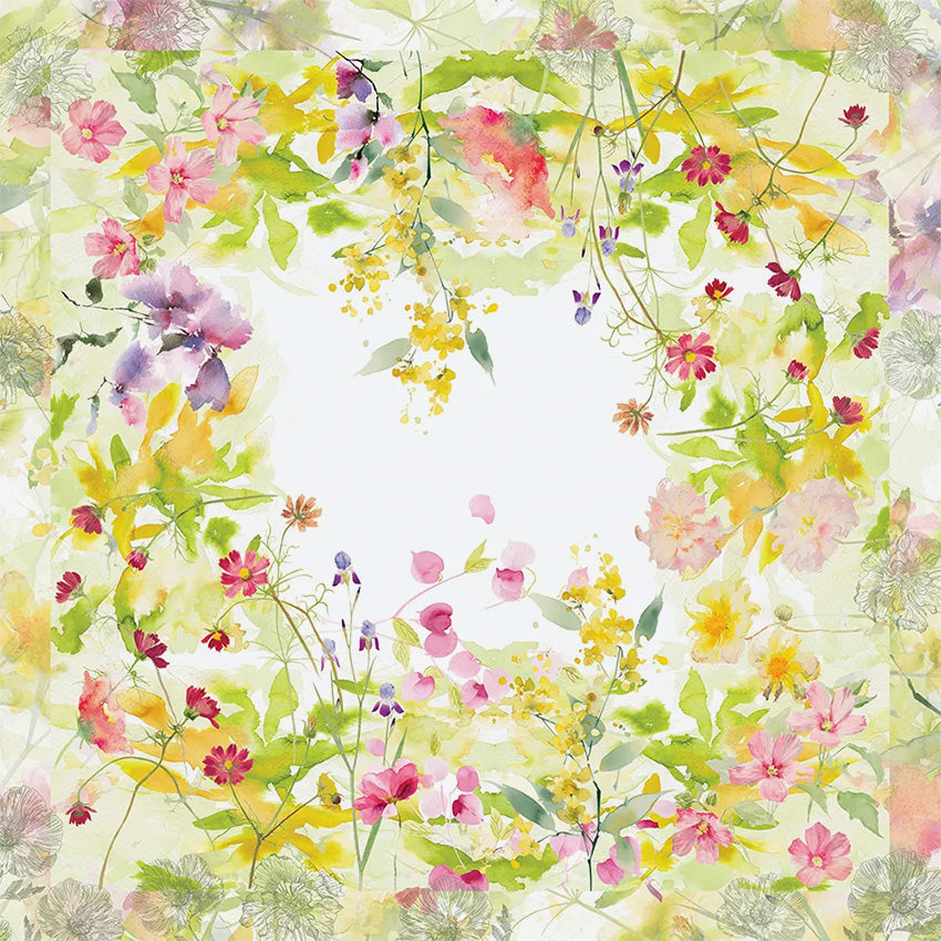 Garnier Thiebaut | Souffle Fleuri Printemps Tablecloth