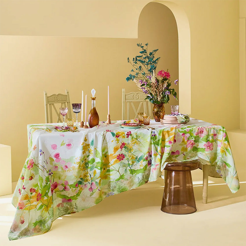 Garnier Thiebaut | Souffle Fleuri Printemps Tablecloth