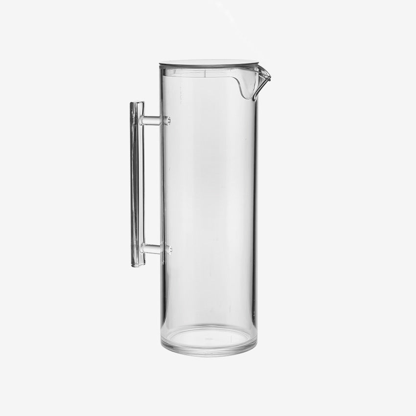 Guzzini | Pitcher With Lid Icons - Clear