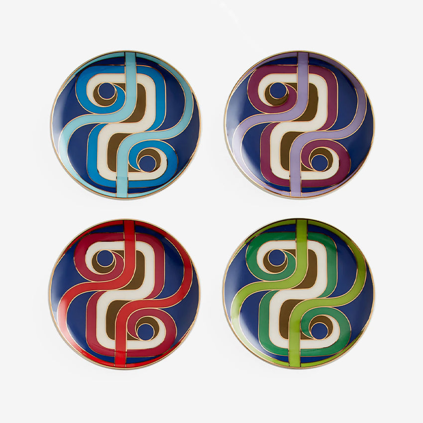 Jonathan Adler | Sous-verres Madrid - Lot de 4 - Multi