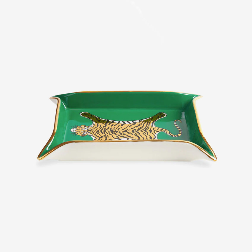 Jonathan Adler | Porte-clés tigre - Vert, or