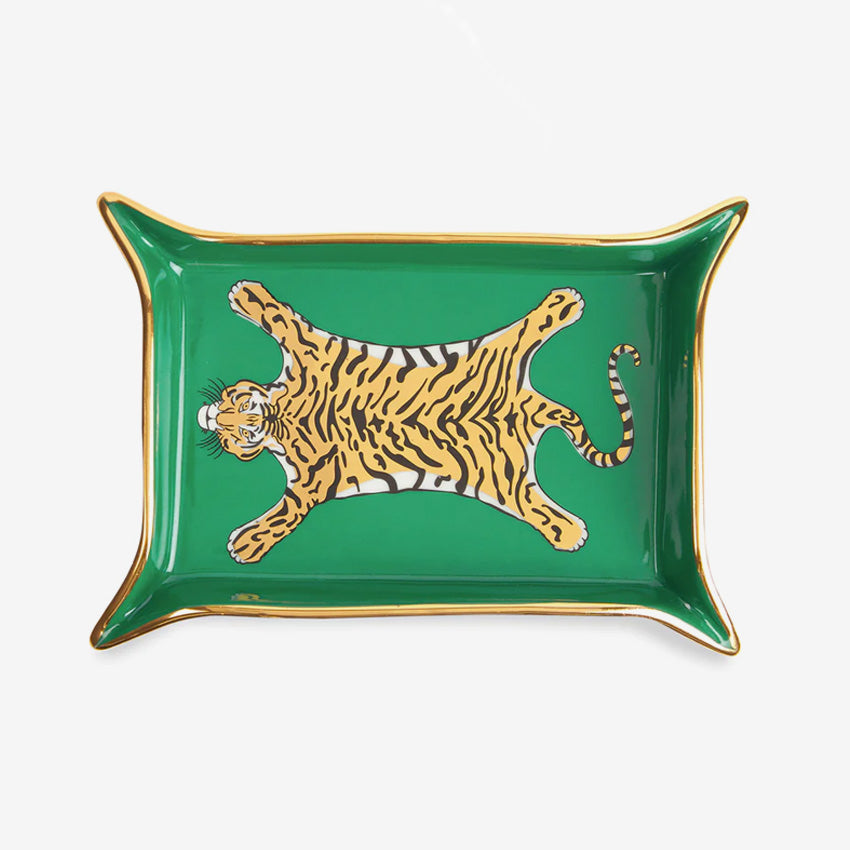 Jonathan Adler | Porte-clés tigre - Vert, or