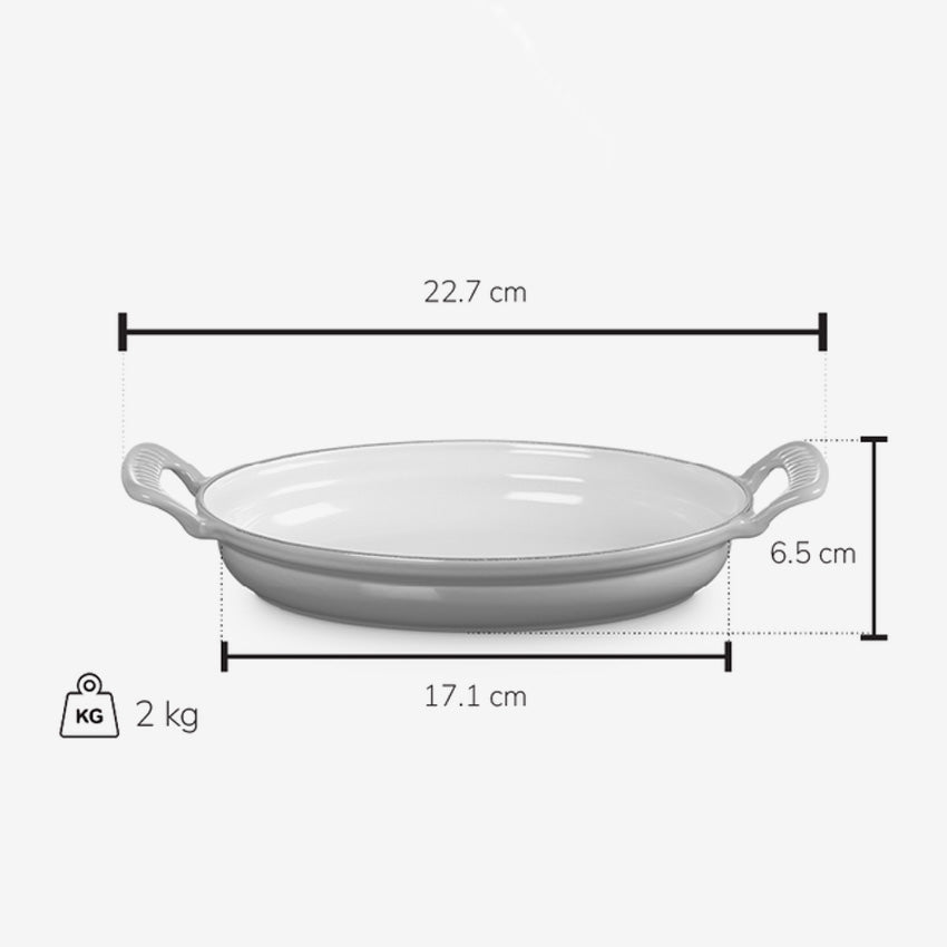 Le Creuset | Plat ovale Héritage Moderne