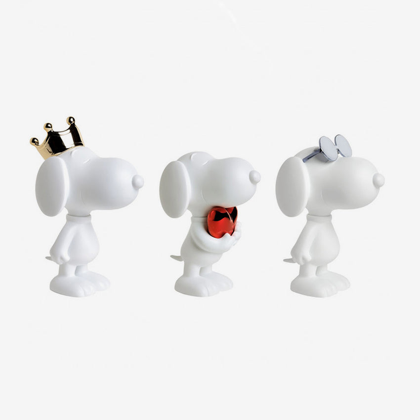 Leblon Delienne | Snoopy Xs Chromed Details - Set Of 3 Pieces