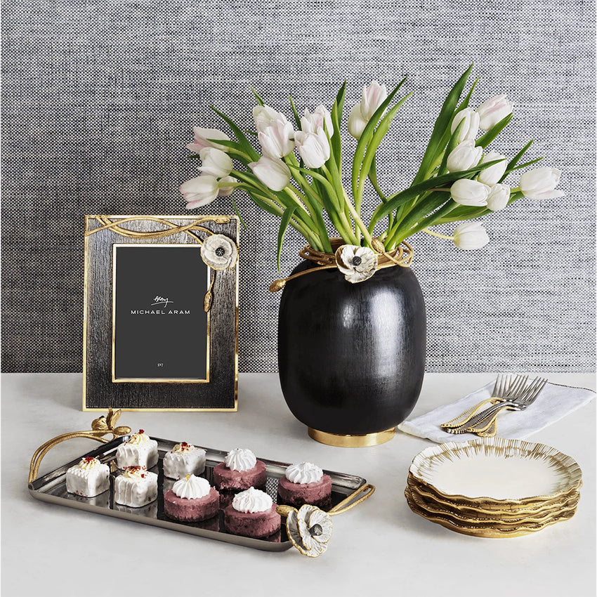 Michael Aram | Anemone Tidbit Plate Set - Set of 4