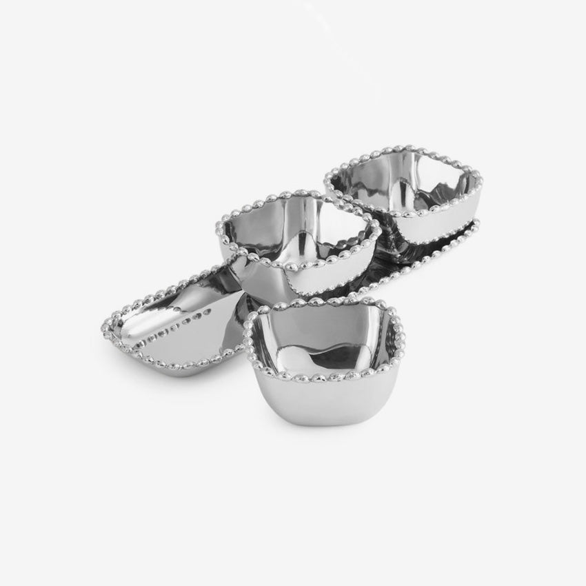 Michael Aram | Molten Triple Bowl Set With Tray