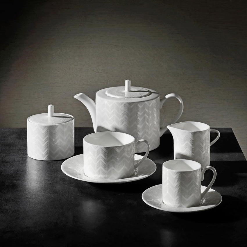 Missoni Home Dinnerware | Zig Zag Théière - Cafetière Blanc