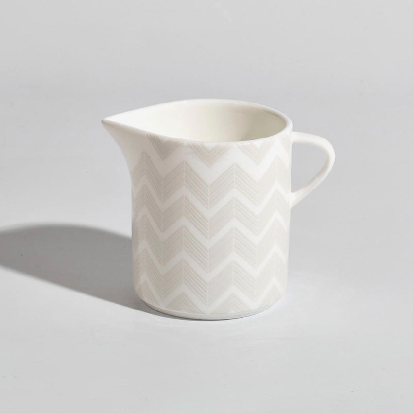 Missoni Home Dinnerware | Crémier Blanc Zig Zag