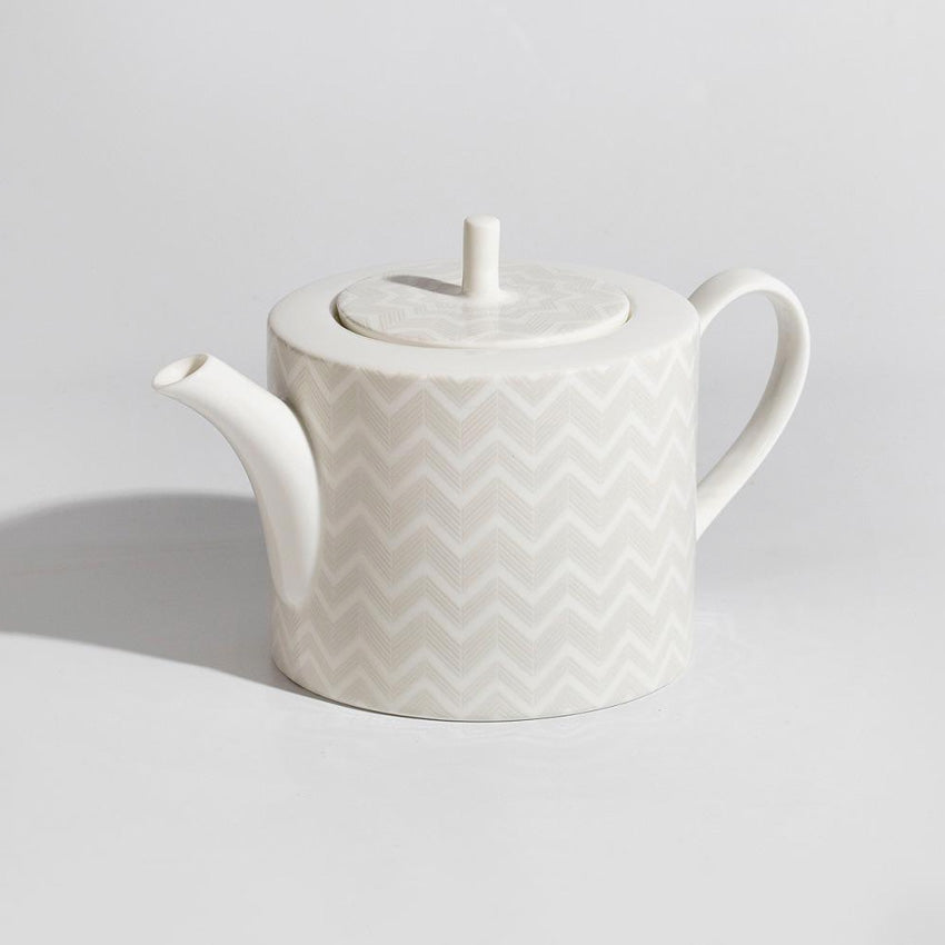 Missoni Home Dinnerware | Zig Zag Théière - Cafetière Blanc