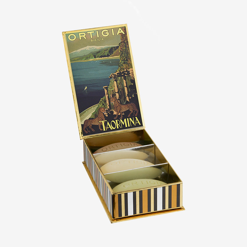 Ortigia | City Box Taormina Savon 40g - Ensemble de 3