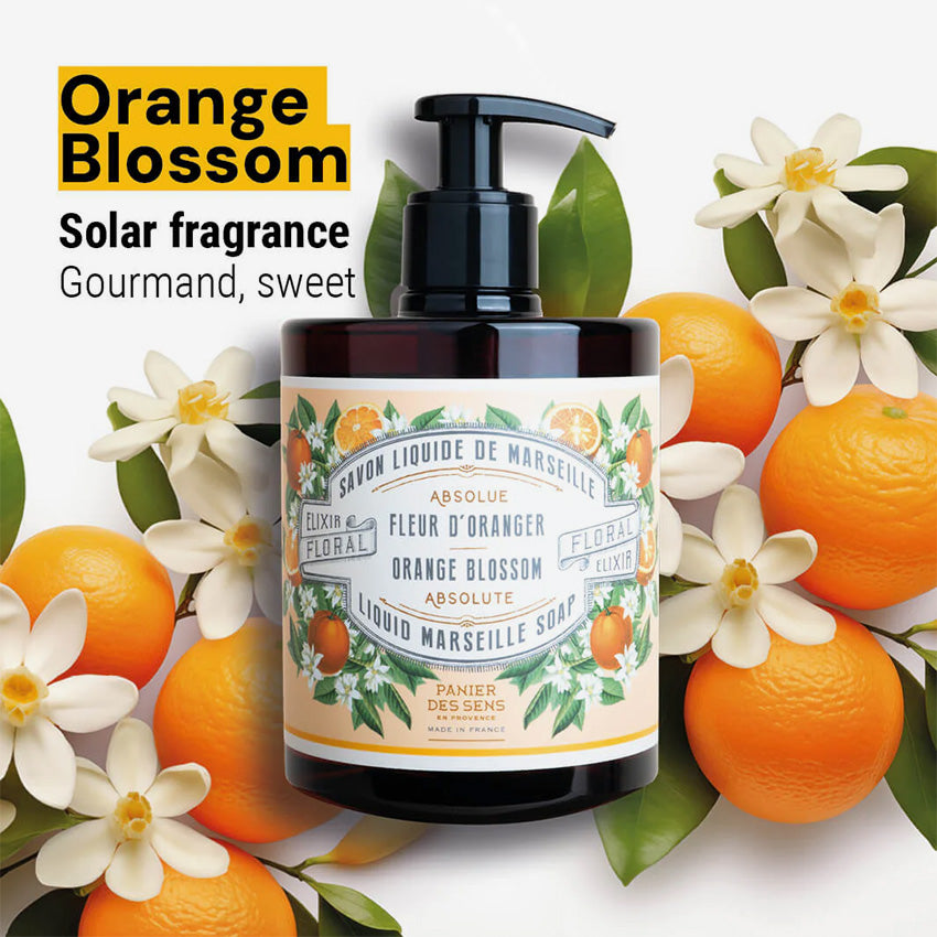 Panier des Sens | Liquid Marseille Soap - Orange Blossom - 500ml