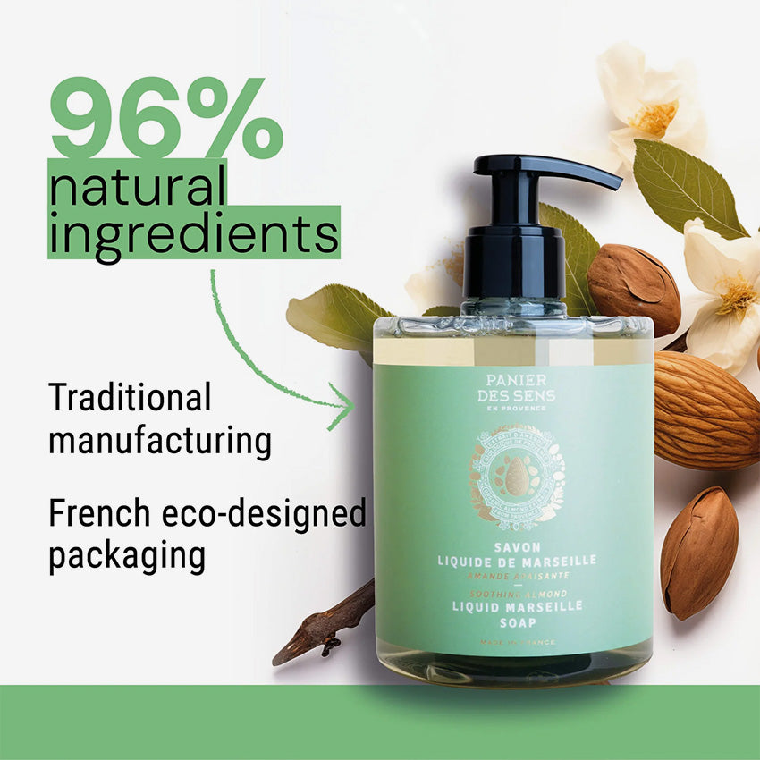 Panier des Sens | Liquid Marseille Soap - Almond - 500 ml
