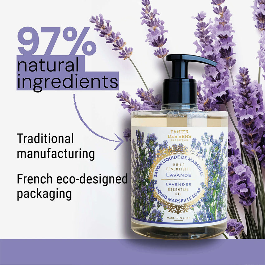 Panier des Sens | Liquid Marseille Soap - Relaxing Lavender - 500ml