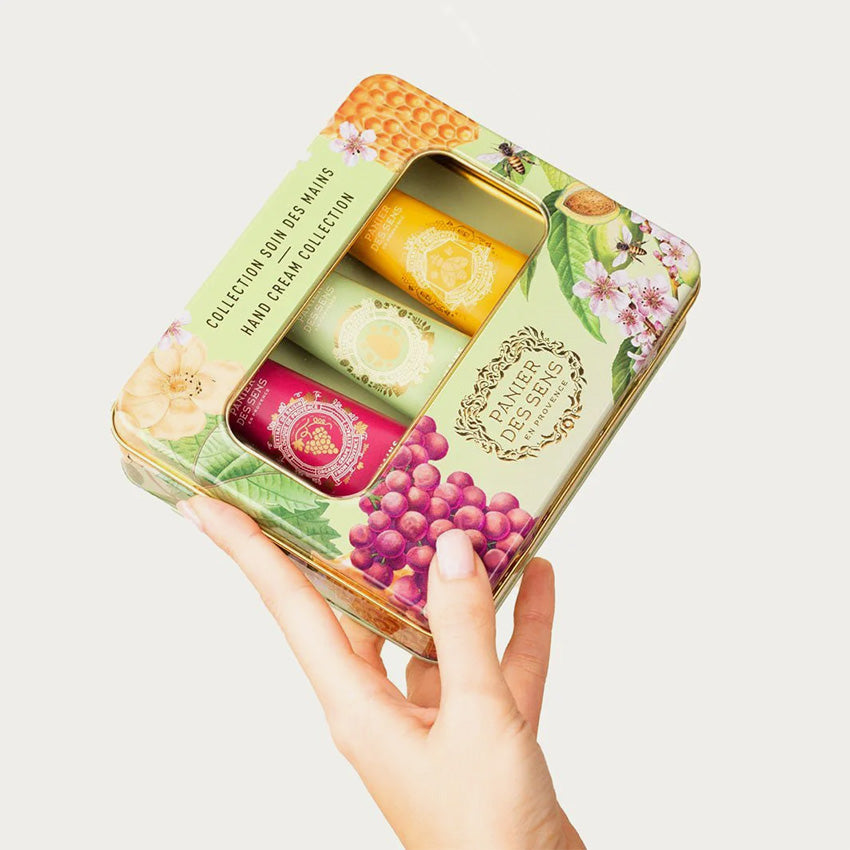 Panier des Sens | Timeless Tin Box (Honey, Almond, Grape)