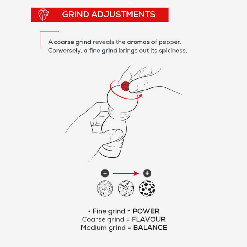 Peugeot | Line Aluminum & Beechwood Salt Mill