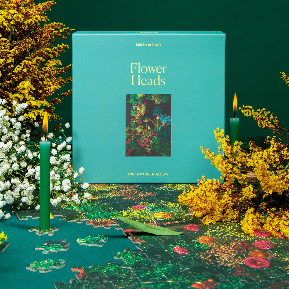 Piecework | Flower Heads 500 Piece Puzzle