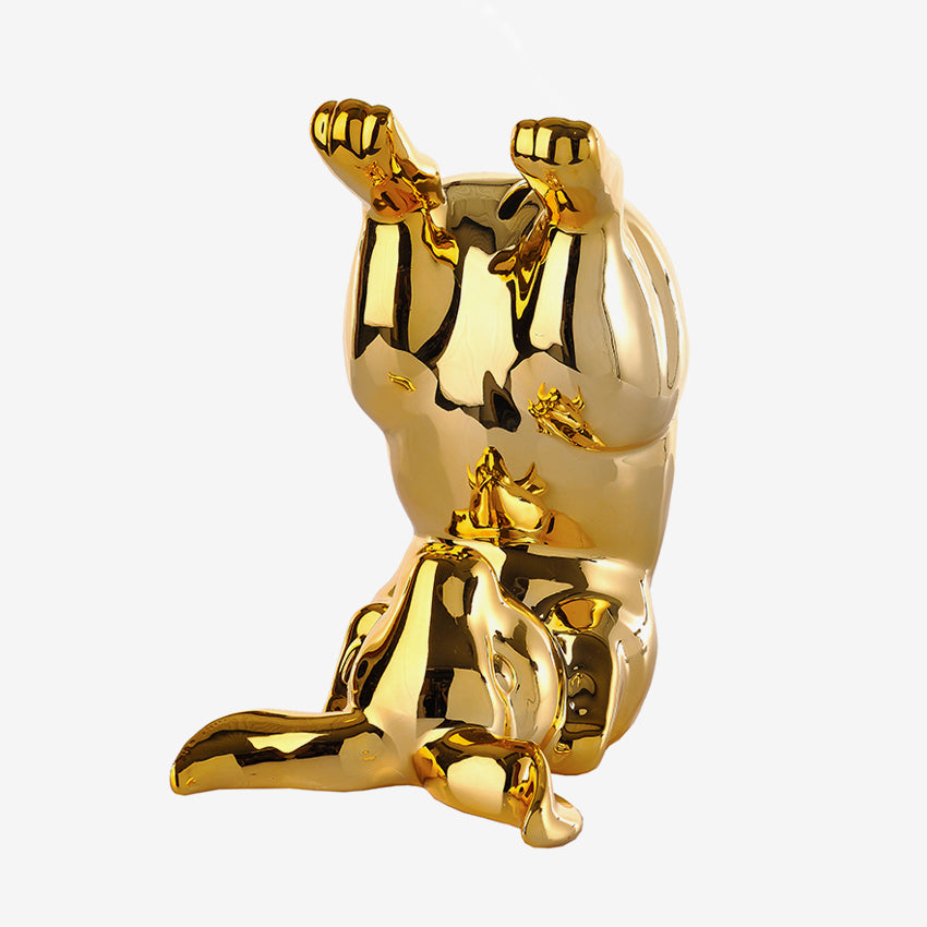 Polspotten | Bunny Bum Moneybox Gold