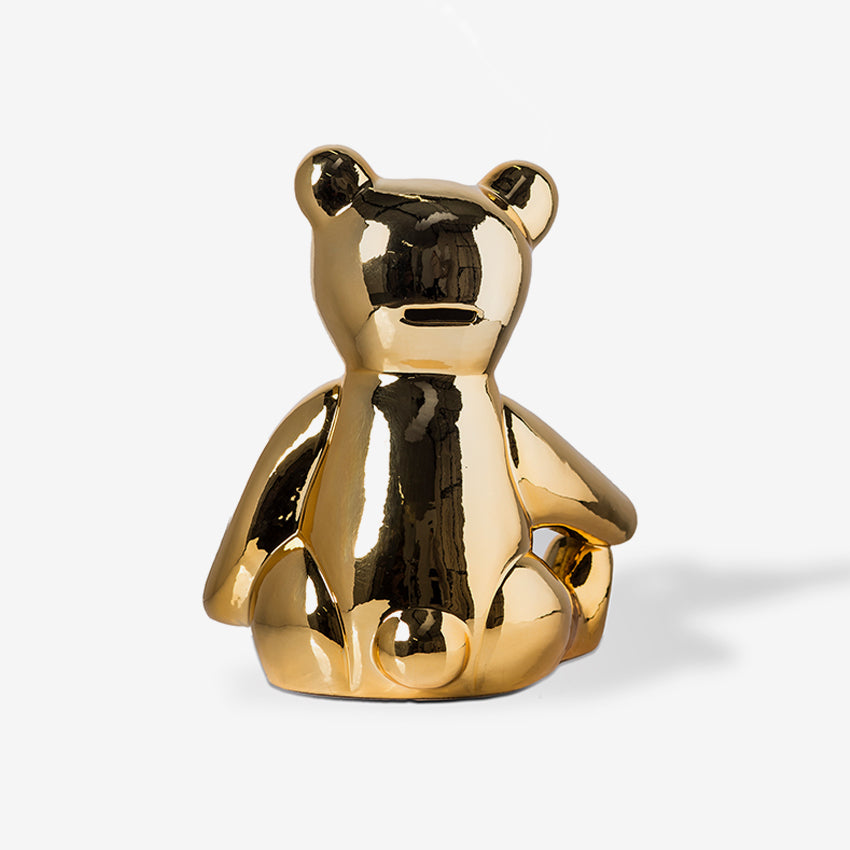 Polspotten | Teddy Moneybox Gold