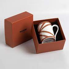 Missoni Home Dinnerware | Nastri Beige Luxury Box Mug