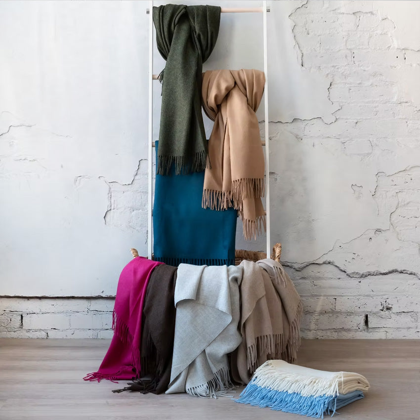 St Genève | Alfie 100% Baby Alpaca Throw