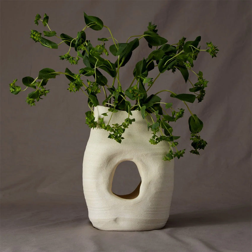 Style Union Home | Harlow Vase Raw Blanc