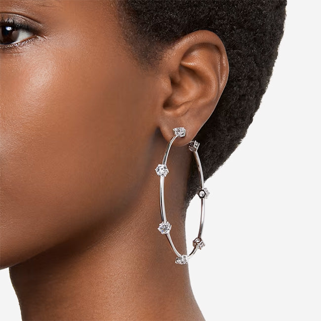 Swarovski | Constella Hoop Earrings