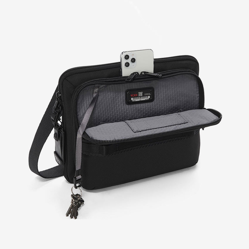 Tumi | Alpha Bravo Service Crossbody Noir