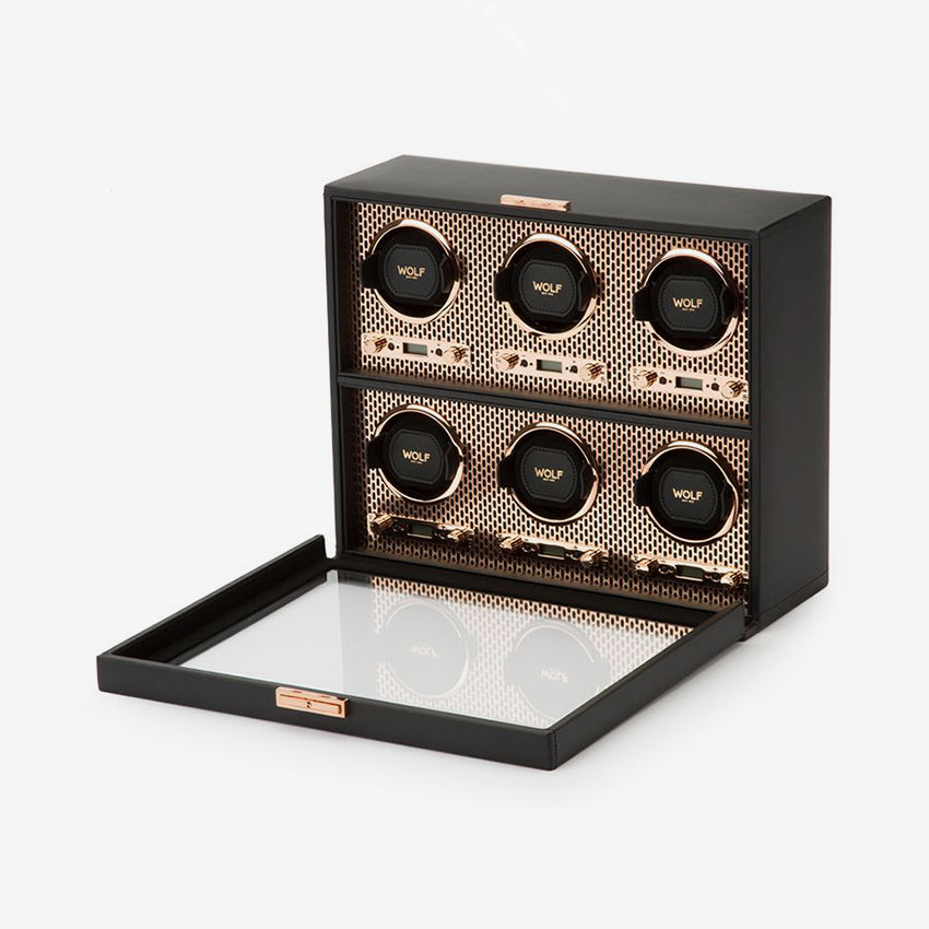 Wolf 1834 | Axis 6 Piece Winder Copper