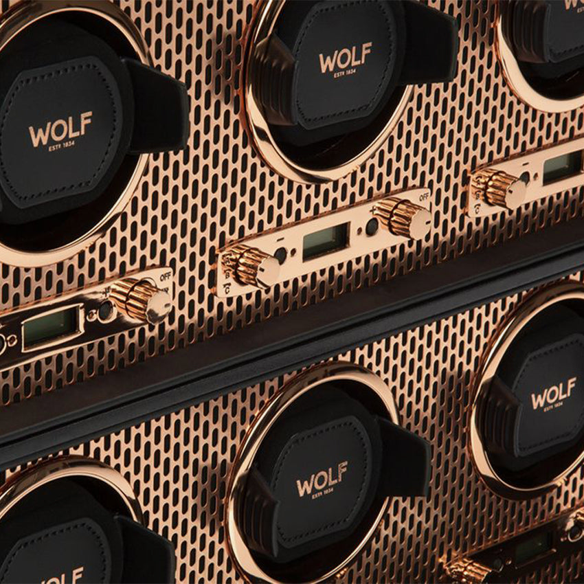 Wolf 1834 | Axis 6 Piece Winder Copper
