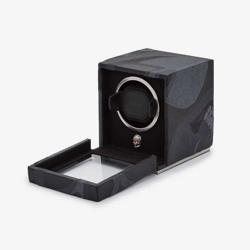 Wolf 1834 | Memento Mori Cub Watch Winder Black