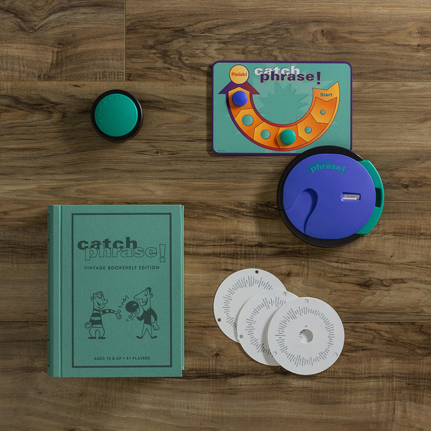 WS Game Company | Catch Phrase Vintage Bookshelf Edition