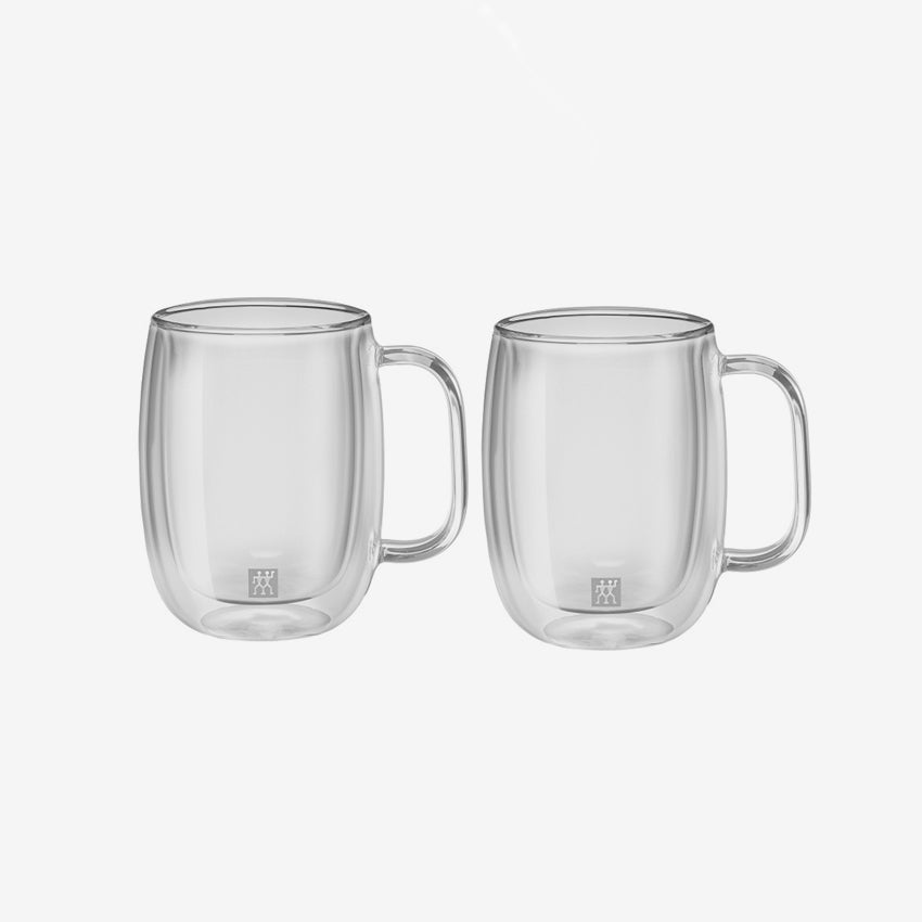Zwilling | Sorrento Plus Coffee Glass Mug Set - Clear