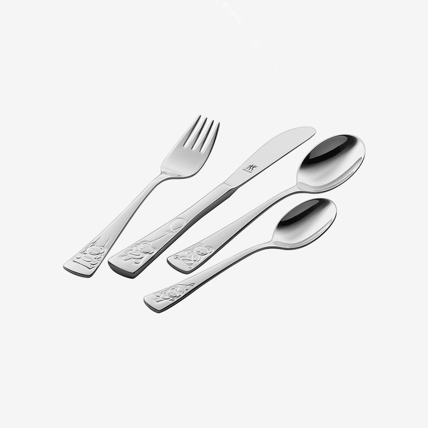 Zwilling | Teddy 4 Piece Flatware Children Set