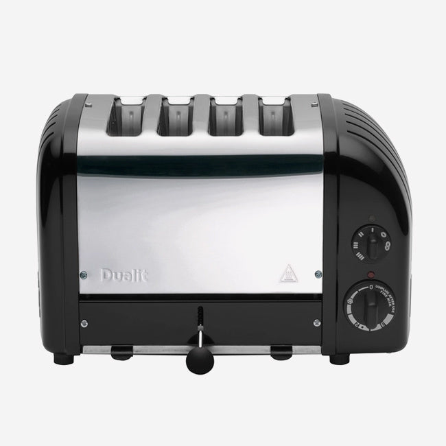 Maison Lipari 4 Slot Toaster Matt Black  DUALIT.