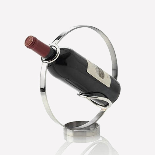 Maison Lipari Vertigo Wine Bottle Holder Silver-Plated D: 23.5 cm CHRISTOFLE.