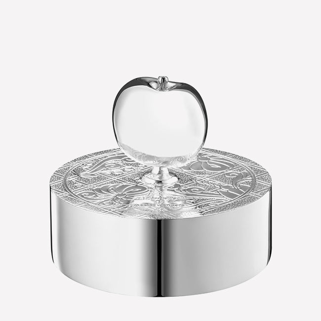 Maison Lipari Jardin D'Eden Paperweight Silver-Plated CHRISTOFLE.