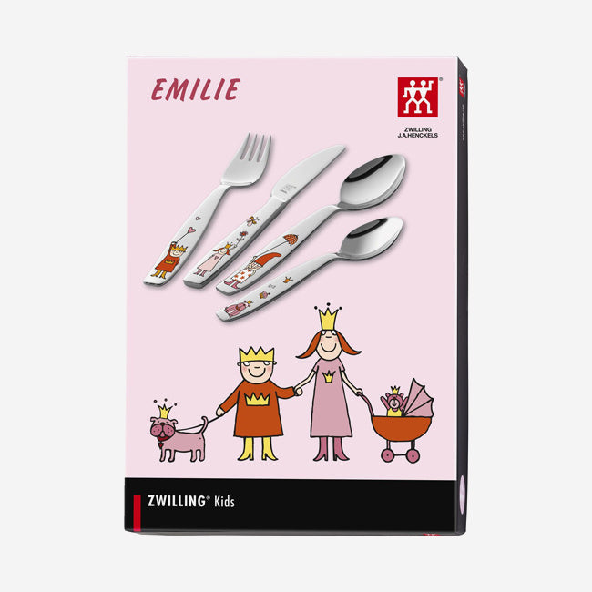 Maison Lipari Emilie 4Pc Children’s Flatware Set - Silver  ZWILLING.