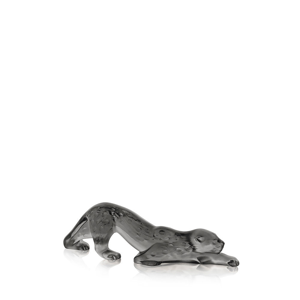 Maison Lipari Zeila Panther Small Figure - Grey  LALIQUE.