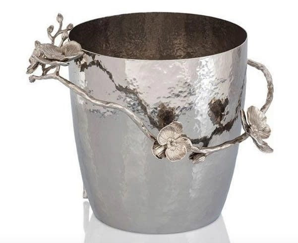 Maison Lipari White Orchid Champagne Bucket  MICHAEL ARAM.