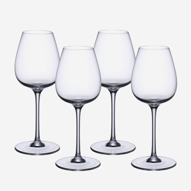 Maison Lipari Purismo Wine Red Wine Intricate & Delicate Set Of 4 9 In  VILLEROY & BOCH.