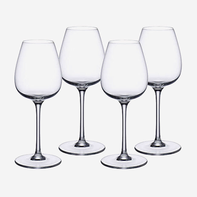 Maison Lipari Purismo Wine White Wine Fresh & Light Set Of 4 8 1/2 In  VILLEROY & BOCH.
