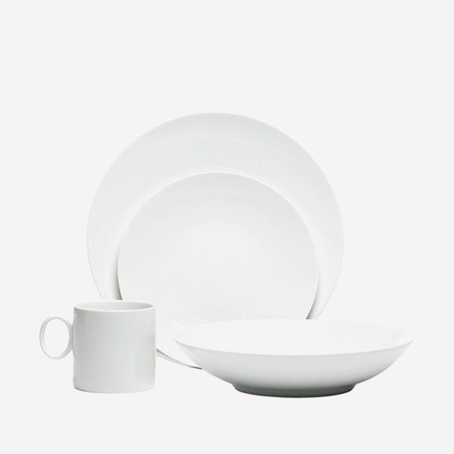 Thomas | 16-Pc Loft Dinnerware Set - White