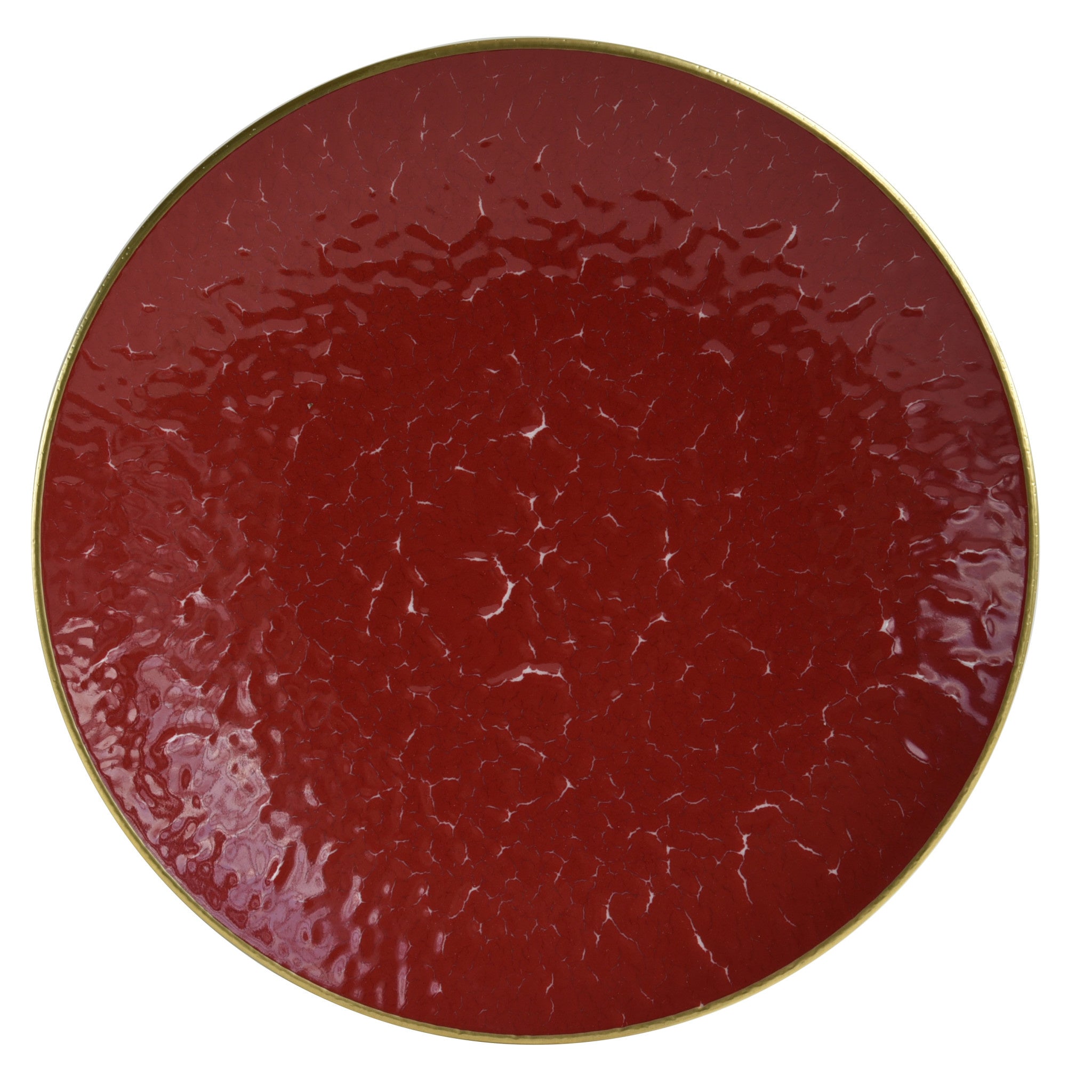 Maison Lipari Rouge Empereur Salad Plate 8.5''  BERNARDAUD.