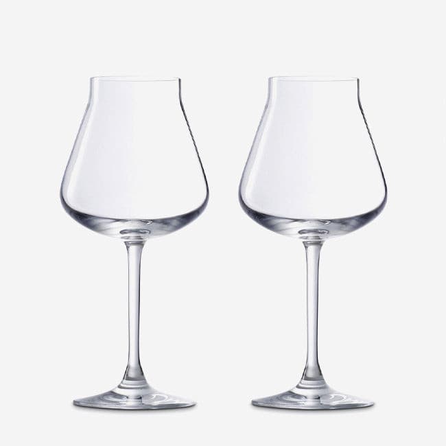 Maison Lipari Chateau White Wine Tasting Glass X2 BACCARAT.