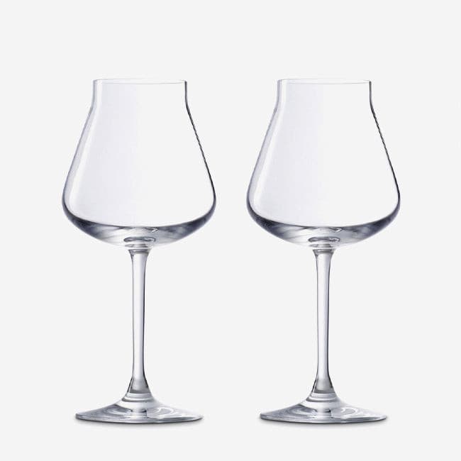 Maison Lipari Chateau White Wine Tasting Glass X2  BACCARAT.